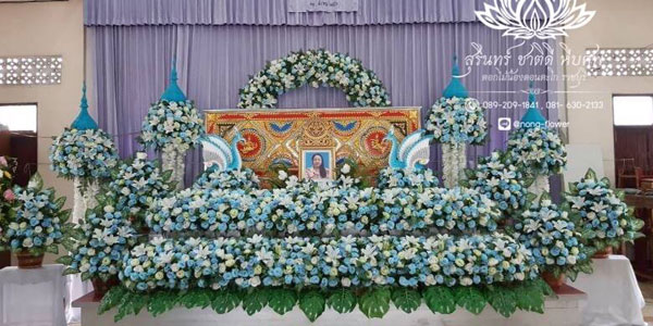 ดอกไม้แห้งหน้าหีบ แบบที่ 12