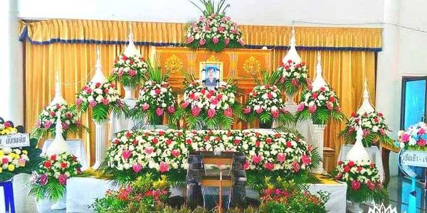 ดอกไม้หน้าหีบแบบสวน แบบที่ 49