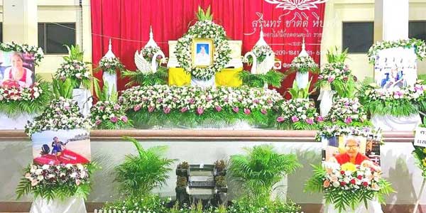 ดอกไม้หน้าหีบแบบสวน แบบที่ 51
